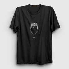 Presmono Unisex Siyah Face Arctic Monkeys T-Shirt