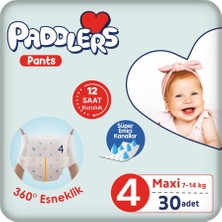 1001 Külot Bebek Bezi 4 Numara Maxi 30 Adet (7-14 Kg) Eko Paket