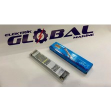 Lampist 12V 33A Ultra Slim LED Trafosu – 400W Yüksek Güçlü Ince Kasa Şerit LED ve Güvenlik Kamerası Adaptörü