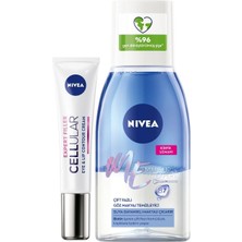 1001 Çift Etkili Göz Makyaj Temizleyici 125ML ve Cellular Dolgunlaştırıcı Göz Bakım Kremi 15ML,CI