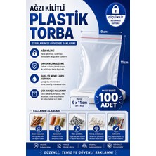 Üstün Ağzı Kilitli Torba