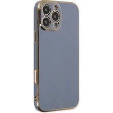 Ankaverse®  iPhone 16 Pro Max Kılıf Volet Silikon - Mavi