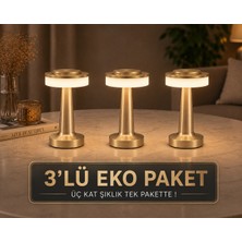 Cata CT-8435 Oslo Şarjli Dim Edilebilir Masa Lambasi  - Gold