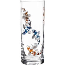 Mudo Concept Fısh Rakı Kadehi Mavi & Turuncu - 195 ml
