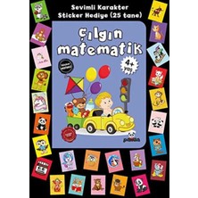 Egecen Stickerlı 4+ Yaş Çılgın Matematik