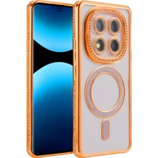 Ankaverse®   Redmi Note 15 Pro Plus 5g Joke Simli Magneticsafe Kılıf - Turuncu