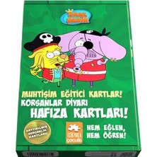 Egecen Muhtişim Eğitici Kartlar! - Korsanlar Diyarı Hafıza Kartları!