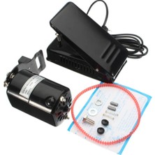 Empressco Ev Tipi Aile Dikiş Makine Motoru ve Sac Pedalı 100 Watt(% 100 Bakır Sargı)