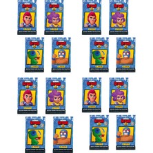 1001 Panini Brawl Stars Official Trading Card Collection 12 Paket (72 Kart) Set