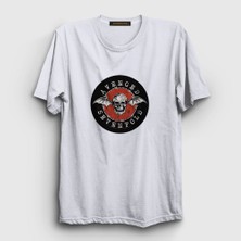 Presmono Unisex Beyaz Red Avenged Sevenfold T-Shirt