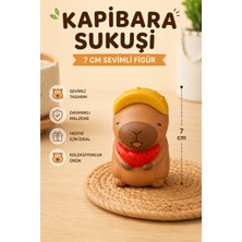 EFA Kapibara Sukuşi 7 cm Sevimli Squishy Oyuncak