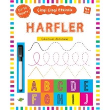 Egecen Çizgi Çizgi Etkinlik - Harfler (4+ Yaş)