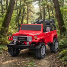 Toyota Land Cruiser Akülü Araba 24 Volt Iki Kişilik