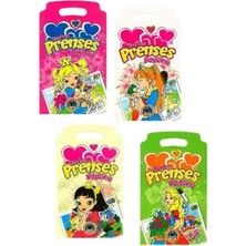 Egecen Çıkartmalı Prenses Boyama (4 Takım)