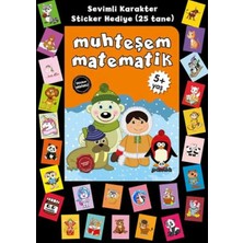 Egecen Stickerlı 5+ Yaş Muhteşem Matematik