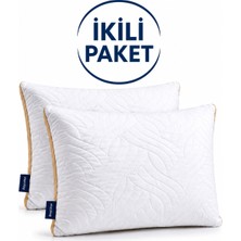 Viscolog 2 Li Premium Klimalı Yastık 50X70 cm 750 gr Airfile Serin Tutan Mikrofiber Yastık