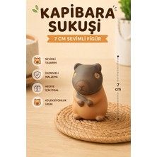 EFA Kapibara Sukuşi 7 cm Sevimli Squishy Oyuncak