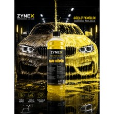 Zynex Professional Cilalı Oto Şampuanı 1l - Sarı Köpük Etkili, Ph Nötr Yüksek Parlaklık ve Boya Koruma