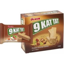 Ülker 9 Kat Fındıklı Lüks Gofret 39 G 24'lü (3'li Paket)