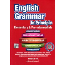 Egecen English Grammar In Principle Ingilizce Dilbilgisi - Elementary &amp; Pre Intermediate