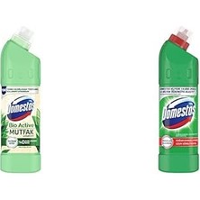 1001 Yoğun Kıvamlı Çamaşır Suyu Bio Active 750 ml ve Domestos Yoğun Kıvamlı Çamaşır Suyu Dağ
