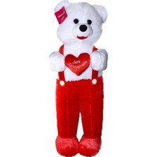 Get Store 1075KR Tulumlu Ayı Kırmızı 75 cm