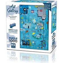 Get Store 20685 Puzzle 1000 Blue Composition