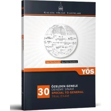 Egecen Galata Yös-Sat Özelden Genele Deneme Sınavı
