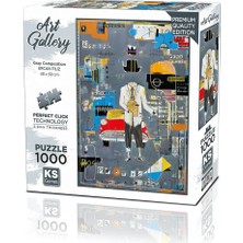 Get Store 20684 Puzzle 1000 Gray Composition