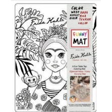 Egecen Funny Mat - Frıda Kahlo 30 x 40 cm