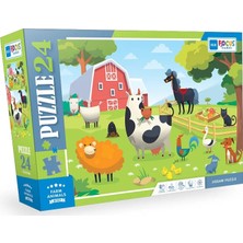 Egecen Blue Focus Farm Anımals (Çiftlik Hayvanları) - 24 Parça