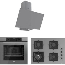 Ferre Flowart Serisi (QBL63CPR-SC408-D079) Ankastre Set