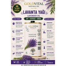 Gold Vital Lavanta Yağı 1 Lt - Distilasyon, Saf & Doğal Ürün