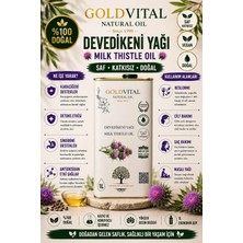 Gold Vital Devedikeni Tohumu Yağı 1 Lt - Soğuk Press, Saf & Doğal Ürün