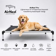 AirNest Yükseltilmiş Kedi/Köpek Yatağı(Isırmaya ve Parçalamaya Dayanıklı)