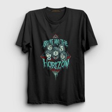 Presmono Unisex Siyah Band Bring Me The Horizon T-Shirt