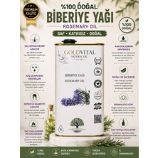 Gold Vital Biberiye Yağı 1 Lt - Distilasyon, saf & Doğal Ürün