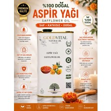Gold Vital Aspir Yağı 1 Lt - Soğuk Sıkım, Saf & Doğal Ürün