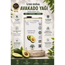 Gold Vital Avakado Yağı 1lt - Soğuk Sıkım, Saf & Doğalürün