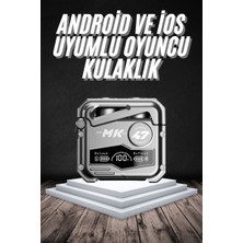 Bezos Bluetooth Kulaklık Dokunmatik Kontrol Tws Kablosuz Kulaklık Hi-Fi Stereo