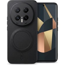 Bovinox Honor Magic 8 Pro Uyumlu Magsafe Özellikli Kamera Korumalı Premium Deri Görünümlü Kılıf