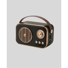 Bezos Retro Bluetooth Radyo – Nostaljik Tasarım Tf Kart ve USB Destekli
