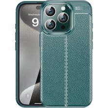 Ankaverse®  iPhone 16 Pro Max Kılıf Auto Focus Kapak - Koyu Yeşil