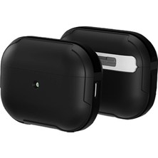 Ankaverse®  Airpods Pro 2 (2.nesil) Mo-A8 Armor Kılıf - Siyah