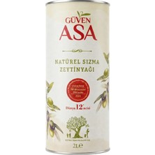 Natürel Sızma Teneke Zeytinyağı 2 Lt