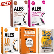 Pegem Akademi Yayıncılık 2027 Ales Tamamı Çözümlü Sözel-Sayısal Yetenek Çıkmış Sorular-Yaprak Test-Paragraf Çıkmış Sorular