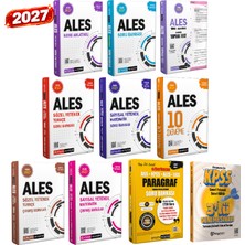 Pegem Akademi Yayıncılık 2027 Ales Kazandıran Set(Konu Anlatımı-Soru Bankası-Çıkmış Sorular-10 Deneme-Yaprak Test-Paragraf)