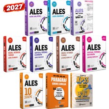 Pegem Akademi Yayıncılık 2027 Ales Kazandıran Set(Konu Anlatımı-Sözel-Sayısal Soru Bankası-Çıkmış Sorular-Deneme-Yaprak Test)