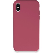 Ankaverse®  iPhone Xs Max Kılıf Lansman Legant Silikon - Fuşya