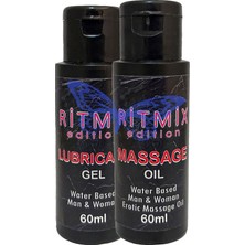 Bezos Ritmix Erotikmasaj Yağı 60 ml + 30 ml Bay Bayan Lubricantgel
